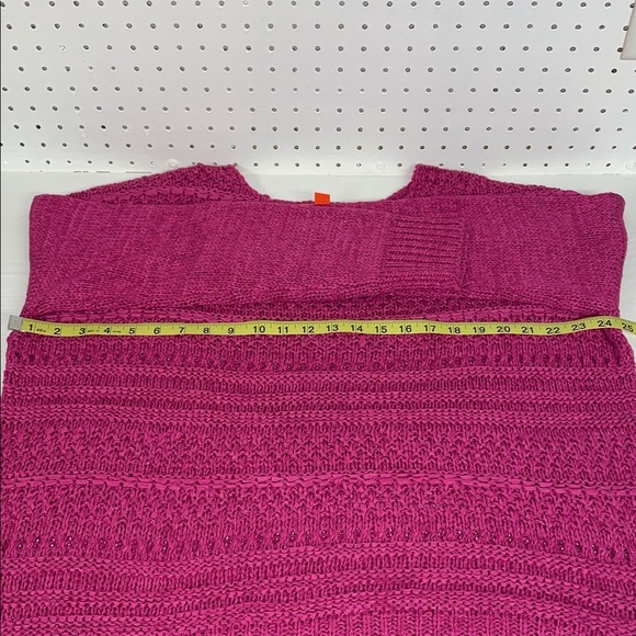 Joe Fresh Crew Neck Barbie‎ Pink Knit Sweater.  Size XL. Never worn/NWOT. - Picture 7 of 9